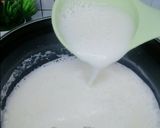 Foto langkah ke 5 dari resep UBI UNGU BISA DIBUAT INI LHO | PUDING UBI UNGU LAPIS SANTAN.