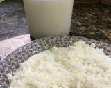 Foto del paso 1 de la receta: Leche de coco casera + bagazo de coco tostado + chía pudding de coco: sin gluten, vegan y sin azúcar