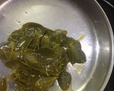 A picture of step 4 of Moringa Idly fry.