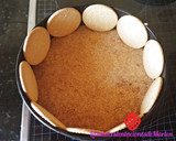 Foto del paso 1 de la receta: Tarta mousse de natillas de chocolate y fresa