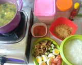 Foto langkah ke 5 dari resep Soto ayam surabaya with koya simple.
