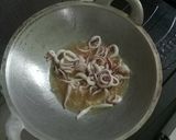 Foto langkah ke 2 dari resep Cumi Goreng Saus Mentega.