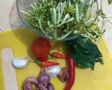 Foto langkah ke 1 dari resep Tumis bunga Pepaya.
