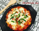 Hình bước làm 4 của món Gà Phô-mai Cay