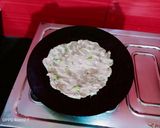 A picture of step 2 of Milletbread.
