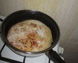 Sonkás sajtos krumplilepény recept fázis 4 fotója