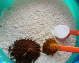 A picture of step 5 of Beans balls II.