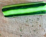 A picture of step 3 of Cucumber Mint Raita.