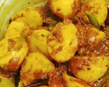 A picture of step 9 of Luchi & Alur Dom / Puri with Potato Curry.