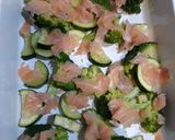 Foto del paso 2 de la receta: Pastel de verduras y salmón a la mostaza