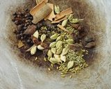 A picture of step 2 of Garam masala.