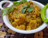 મગ અને ઢોકળી નું શાક રેસીપી સ્ટેપ5ફોટો