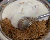 A picture of step 6 of Thayir Semiya (Curd Vermicelli).