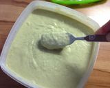 A picture of step 11 of Homemade Lemon Balm (or Mint) Ice Cream.