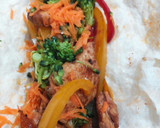Foto del paso 7 de la receta: Fajitas de verduras con pollo