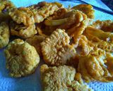 Foto del paso 10 de la receta: Anillos de calamar y gambas-camarones-a la romana...!