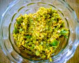 A picture of step 3 of Instant chilli pickle.