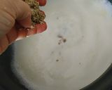 A picture of step 3 of Thandai rabdi.