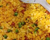 A picture of step 4 of Aloo Poha.