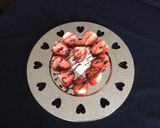 A picture of step 8 of Strawberries with Chantilly Cream and Chocolate.