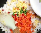 Foto langkah ke 3 dari resep Nasi Goreng Sayur.