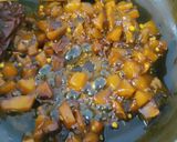 A picture of step 3 of Sweet peach chutney.