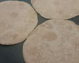 A picture of step 6 of Curd and Carom Mini Fafda Roti.