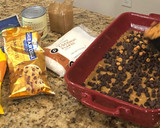 A picture of step 2 of 7 layer bar.