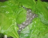A picture of step 1 of Spinach Maggi Fritters.