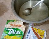 A picture of step 2 of Tang Mosambi Drink.