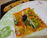 صورة لخطوة 4 من وصفة بيتزا الشاورما بصلصة الطماطم 🍅🍕