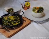 A picture of step 14 of Persian sour herbs stew (Torshi tareh).