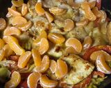 Mandarinos csirkemell recept fázis 2 fotója