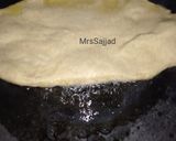 A picture of step 13 of Aloo ke prathay.