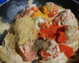 A picture of step 6 of Hyderabadi tamatar ka salan.