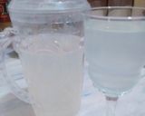A picture of step 3 of Lemon pani.