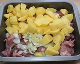 Tepsis hús recept fázis 3 fotója