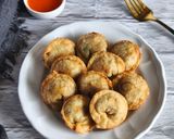Foto langkah ke 4 dari resep Pangsit Goreng Isi Ayam Sayur.