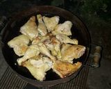 Foto del paso 4 de la receta: Pollo arvejado al disco