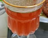 A picture of step 4 of Mint Rooh Afza.