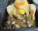 Foto del paso 1 de la receta: Pollo asado al limón y sopa
