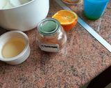 Mini pączki pomarańczowe z cynamonem krok przepisu 1 zdjęcie