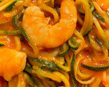 Foto del paso 8 de la receta: Espagueti de calabacín con langostinos 🦐🥒 Calapasta (Para 2 personas)