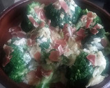 Foto del paso 5 de la receta: Brócoli con jamón y queso al horno