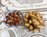Hình bước làm 2 của món Bún chả nem