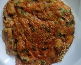 A picture of step 5 of Suji poha instant handvo.