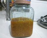 A picture of step 7 of Keri khaman(ગળ્યું ખમણ).