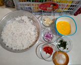 Foto langkah ke 1 dari resep Nasi Goreng Daun Jeruk.