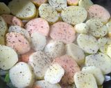 Foto del paso 1 de la receta: Merluza en salsa con muuuuuchas verduras