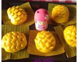 Foto langkah ke 6 dari resep Bakpao labu kuning isi ayam no msg.